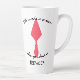 Trowel hübsch Pink und Schwarz Milchtasse