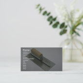 Trowel Visitenkarte (Stehend Vorderseite)