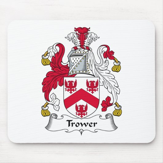 Trower Familienwappen Mousepad (Vorne)