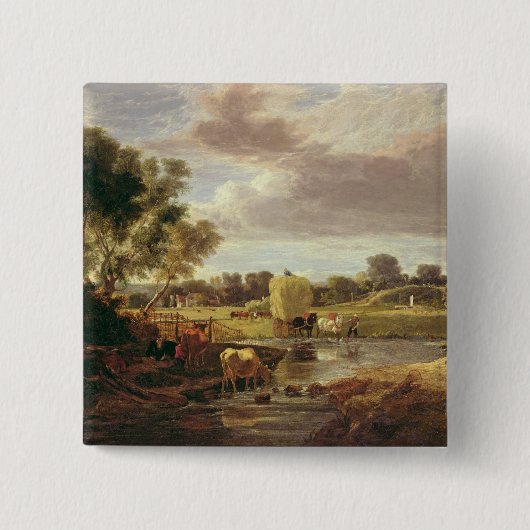 Trowse Wiesen, nahe Norwich, 1828 Button (Vorderseite)