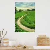 Trowulan Fields Poster (Küche)