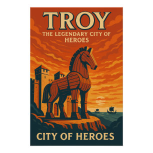 Troy - Die legendäre Stadt der Helden Poster