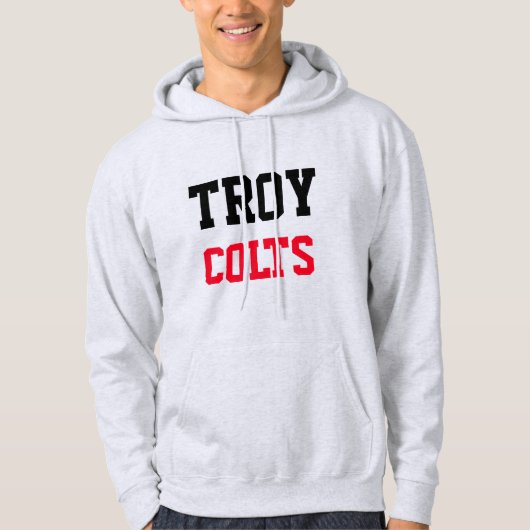 Troy High School Hoodie (Vorderseite)