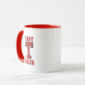 Troy High School Michigan Kaffeetasse (Vorderseite Links)