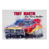 Troy Martin Chi-Town Hustler Poster (Vorderseite)
