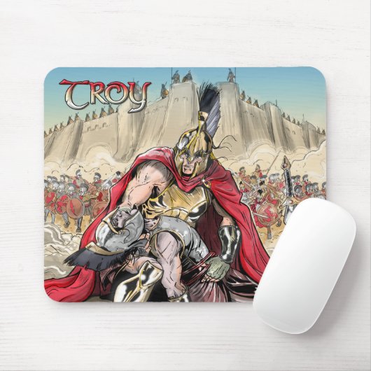 Troy-Maus-Pad Mousepad (Mit Mouse)