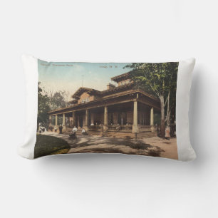 Troy NY Casino, Prospect Park, 1910 Vintag Lendenkissen