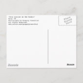 troy Sonnenaufgang auf dem Hudson Postkarte (Rückseite)