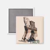 Troy: Trojaner Magnet (Vorderseite/Rückseite)
