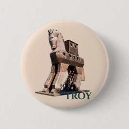 Troy: Trojanisches Pferd Button