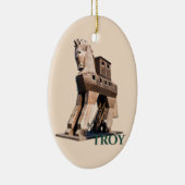Troy: Trojanisches Pferd Keramik Ornament (Rechts)