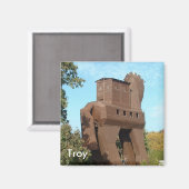 Troyan Pferd Magnet (Vorderseite/Rückseite)