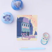 Troyes France Reiseplakat Flyer (Einzeln)