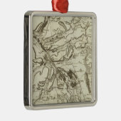 Troyes Silbernes Ornament (Rechts)