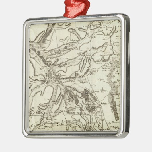 Troyes Silbernes Ornament (Links)