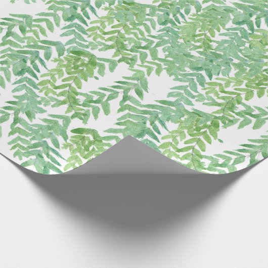 Trpical Blätter, das Papier wraping ist Geschenkpapier (Ecke)