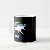 Trpl Crwn - Sekretariat 1973 Kaffeetasse (Vorderseite Links)