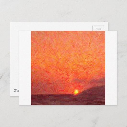 Trramonto Postkarte (Vorne/Hinten)