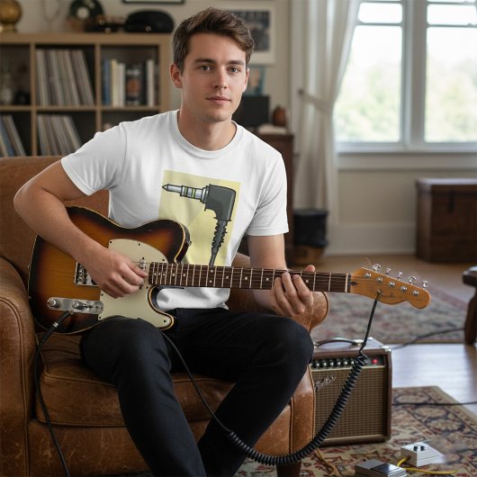 TRRS Audio Jack Connector Tech Gadget Illustration T-Shirt