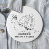 TRTR Sheldon the Cozy Snail button (Beispiel)