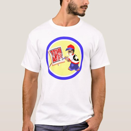 tru Kunst LogoMan T-Shirt (Vorderseite)