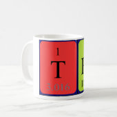 Tru Periodenname Tasse (Vorderseite Links)