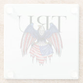 TRU-Untersetzer (Glas) Glasuntersetzer (Rückseite)