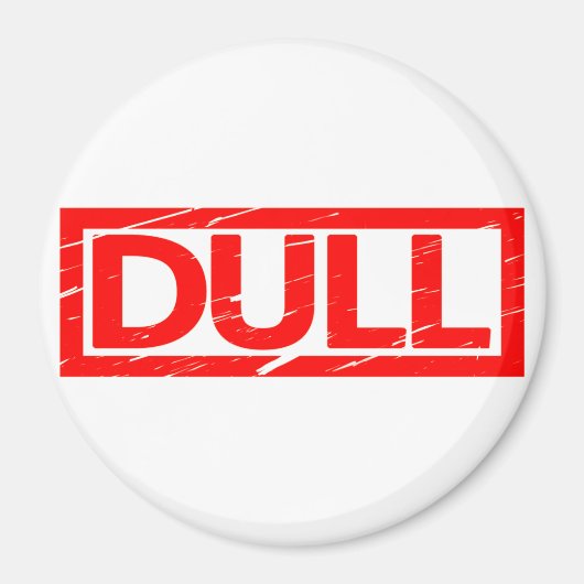 trübe Briefmarke Magnet (Vorne)