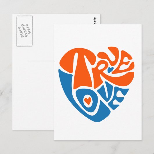 Trübe Postkarte (Vorne/Hinten)