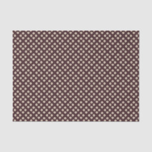 Trüben Prairie Calico in Burgund und Cream Seidenpapier