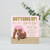 Trübungsgärtner sip and see einladung (Stehend Vorderseite)