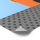 Truck animiertes Computer Mouse Art Poster (Ecke)