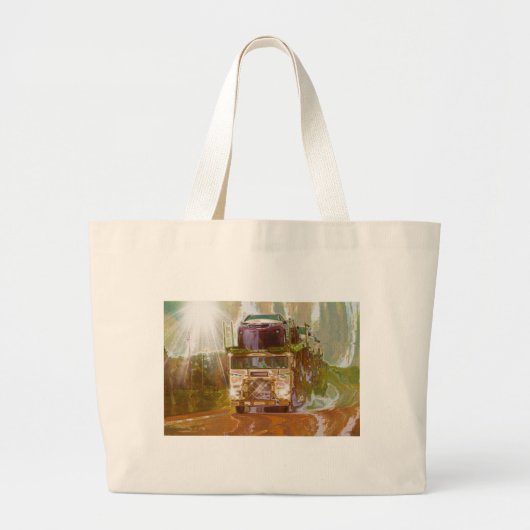 TRUCK ART-TRAGETASCHEN für alle Jumbo Stoffbeutel (Vorne)