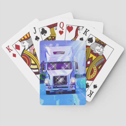 Truck Big Rig Truck-Driver's Card Deck Spielkarten (Rückseite)