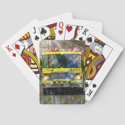 Truck Big Rig Truck-Driver's Card Deck Spielkarten (Rückseite)