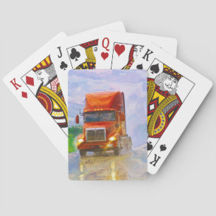 Truck Big Rig Truck-Driver's Card Deck Spielkarten