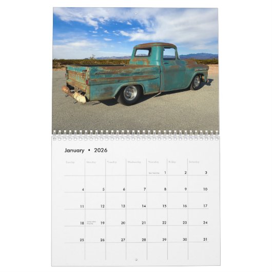 Truck Calendar 2 Kalender (Jan 2026)