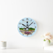 Truck Choice Lighthouse clock Runde Wanduhr (Zuhause)