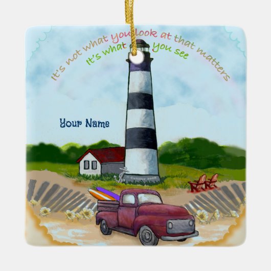 Truck Choice lighthouse ornament (Vorderseite)