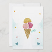 Truck, Cones, Geburtstag Einladung (Rückseite)