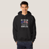 Truck Driver Grandpa Trucking Big Rig  Old Man Tru Hoodie (Vorne ganz)