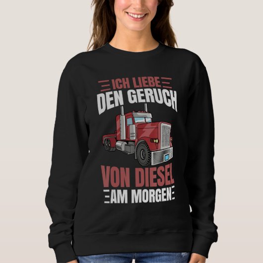 Truck Driver Men's Drivers Carrier Truck Sweatshirt (Vorderseite)