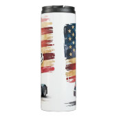 Truck Driver’s Wife Art Thermosbecher (Rückseite)