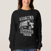 Truck Driver  Trucker Rig Trucking Garbage Truck Sweatshirt (Vorderseite)