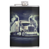 Truck Driving Pro Flachmann (Vorderseite)