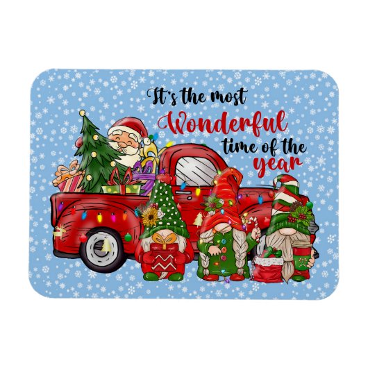 Truck Gnomes Magnet (Horizontal)