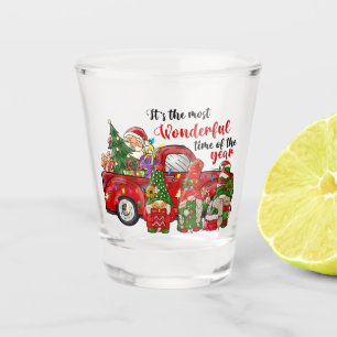 Truck Gnomes Shot Glass Schnapsglas