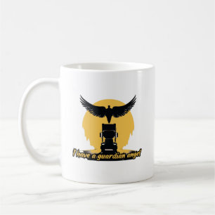 Truck Guardian Angel Protection Faith Road Journey Kaffeetasse