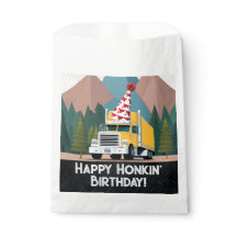 Truck Happy Birthday Party Funny Transport