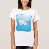 Truck Icon Womens T - Shirt (Vorderseite)